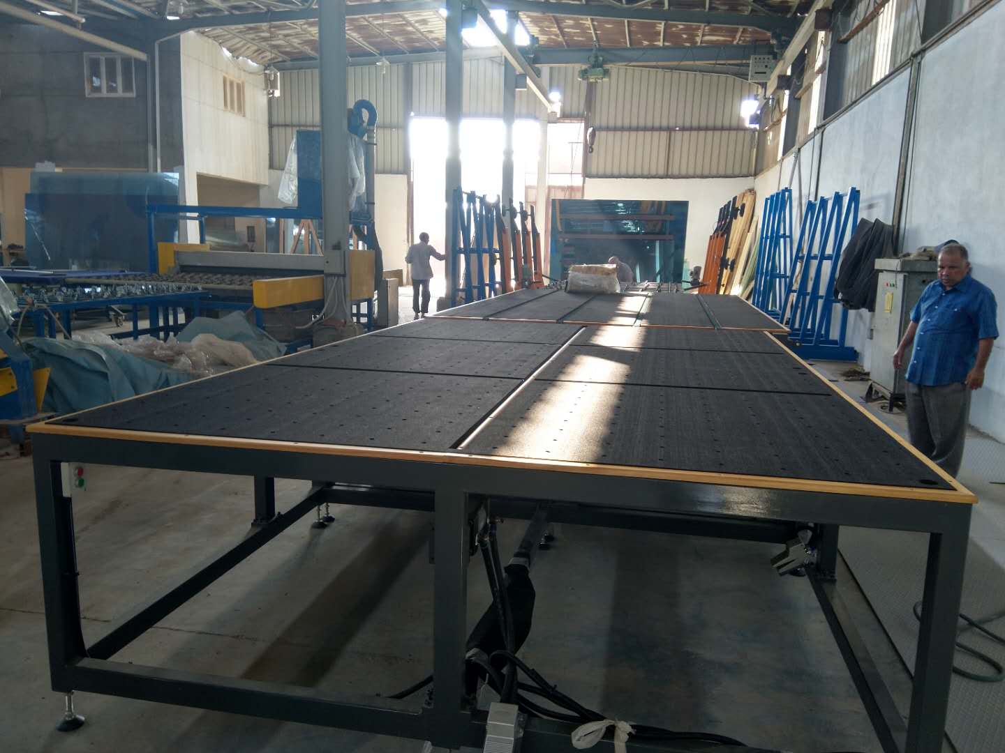 Glass cutting machine customer case 2019- Egypt